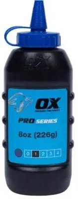 Ox Pro Series Marking Chalk Blue - 225g - OX-P025702 - Tiling Tools