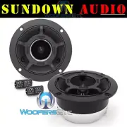 (2) SUNDOWN AUDIO ET-R1 4-OHM 100W RMS ALUMINUM FRAME BULLET HORN SUPER TWEETERS