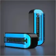 Motorcycle Indicators Flowing Turn Signal Lights Motorcycle Turn Light 12V Signal Indicator Led Daytime Running Water Turn Light Tip Light(Blue Turn Yellow)