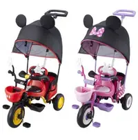 在飛比找Yahoo!奇摩拍賣優惠-玳玳的玩具店  米奇敞篷時尚三輪車 / 米妮敞篷時尚三輪車 
