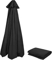 Parasol Canopy Replacement 3m 8 Arm Cantilever Parasol, Hanging Parasol, Banana Parasol, Large Garden Beach Parasol Umbrella, Thick and Durable Umbrella Fabric 30+ UV Protection