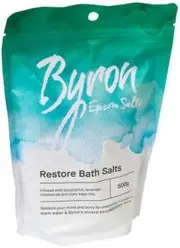 BYRON Epsom Salts Restore Bath Salts 500g