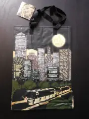 NEW Nocturne Night View Trader Joe’s Tote Reusable Bag Grocery Shopping Bag