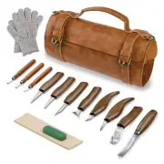 Tekchic Wood Carving Kit Deluxe-Whittling Knife, Wood Carving Knife Set, Wood...