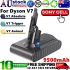 9500mAh Sony Cell Battery for Dyson V7 Motorhead Animal Fluffy Vacuum Cleaner AU