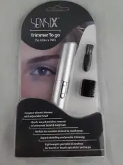 Sensix Trimmer to Go Eyebrow Beard Ear Nose Hair Sideburns Adjustable Cordless