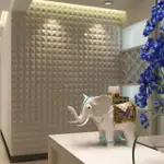 💮韓國新款 3D立體菱格壁貼 3D立體壁貼 兒童防撞 防水 隔音 立體壁貼 3D加厚立體壁貼 文化石泡棉壁貼 隔音壁貼