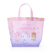 在飛比找樂天市場購物網優惠-真愛日本 凱蒂貓 kitty 防水袋 亮膠 PVC 托特手提