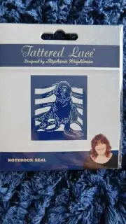 Very Cute - NOTEBOOK SEAL DIE 436509 - Tattered Lace FREE DOWNLOAD AVAILABLE