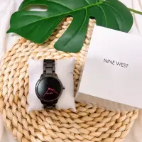 在飛比找蝦皮購物優惠-美國代購 台灣現貨 NINE WEST 鐵灰色腕錶 女錶 N