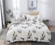 Marsella Super King Size Quilt/Doona/Duvet Cover Set M455 White