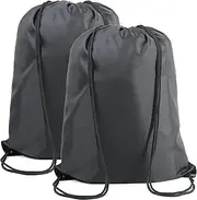 BeeGreen Drawstring Backpack Bags Bulk 2 |10 Pack X-Large 22.4" L x 17.5" W Sports Cinch Sack Gym String Bags Heavy Duty