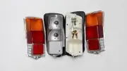 Classic Fiat 500 F L R Rear Tail Lights ASSEMBLY LEFT RIGHT "STARS" High Quality