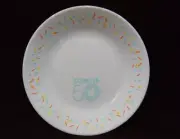 CORELLE 50th Anniversary 6 3/4" BIRTHDAY SPRINKLES Bread Appetizer Cake PLATE