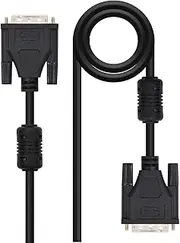 Blendend DVI Dual Link 24+1 Male to Male Cable, 1.8m Length, Offers High Definition Transmission for Digital Video, Supports Resolutions up to 2560x1600.Ideal for High Gam Displays