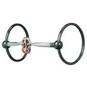 Weaver Ring Snaffle Bit W/SweetIron Lifesaver Mouth 5in B