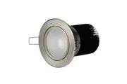 LIMELIGHT Hero LED Downlight Kit - 15W COB - Warm White - Dimmable - 90mm Silver Frame