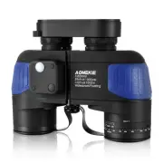 7X50 Marine Waterproof Binoculars for Adults with Illuminated Rangefinder Com...