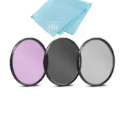52MM 3PC Filter Kit For Nikon 35mm f/1.8G