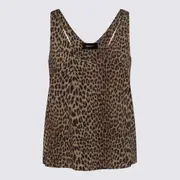 [Zadig & Voltaire] Zadig & Voltaire-Top Leaves-Donna XS