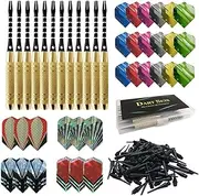 Soft Tip Darts Set,Tip Dart Sets with 18g Darts and 100 Tips | Professional Soft Tip Darts Toy Set for Electronic