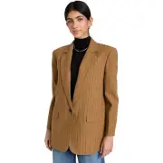 Madewell Oversized Blazer in Pinstripe Size 10