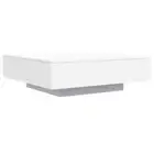 Wooden Coffee Table White 100x100x31cm Modern Sofa Lounge Side Storage Square