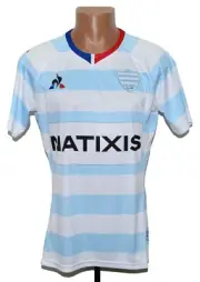 RACING 92 DE PARIS RUGBY UNION SHIRT JERSEY LE COQ SPORTIF M