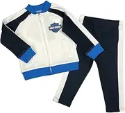[HARLEY-DAVIDSON] Baby Girls' 2 Piece Infant Knit Colorblocked Track Suit