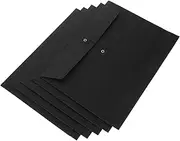 CANIGHT 5pcs Paper Bag Receipt Organizer Bag File Organizer Document Folders File Storage Bags File Pocket Paper Document Organizer School File Folders Document Office Bags
