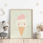 [Namly Design] Poster - Smiling Ice Cream