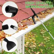 Gutter Cleaning Tool with 70.8in Splicing Pole Handle Portable Gutter╮