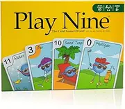 Play Nine - The golf card game for friends & families, fun strategy game for couples, easy to play card game with kids, teens & Adults