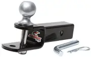 AB EZ Trail Hitch 1.25 Receiver 2 Ball for Yamaha Wolverine 700 4x4 16