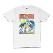 DC Comics Batman Detective Superhero Dark Knight T-Shirt Unisex Tee White