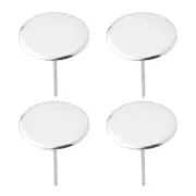 4 Pcs Cake Tools Piping Nails Dad Making Equipment Stainless Steel Flower