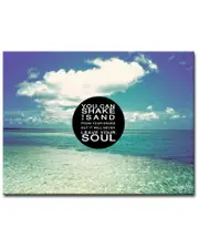 Ready2HangArt Shake Sand Wrapped Canvas Wall Art by Joelle Joy