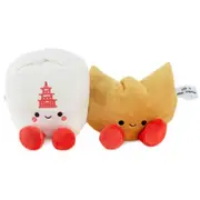 Hallmark Better Together Magnetic Plush - Takeout Box and Fortune Cookie