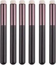 Songholee 6 Pcs Drybrush, Dry Brush Set, Miniature and Model Painting, Detail Paint Brushes for Wargames and Tabletop, Acrylic, Watercolour, Oil Painting
