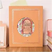 Notebooks Secret Garden Series Pretty Flora A5 Diary Notebook and Journals Planner Agenda Sketchbook Gift Box Kawaii Stationery Paper (Color : Happiness Door, Size : 17.5cm x 14cm)