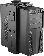 HumanCentric Adjustable Computer Mount Mounts Under Your Desk or on The Wall Holder That Fits Most Computer or PC Cases