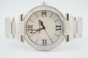 NEW CHOPARD IMPERIALE 36MM STAINLESS STEEL DIAMOND ENCRUSTED WATCH 388532-3002