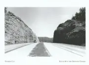 *Missouri Postcard-"Hooker Cut" (90-Foot-Deep Rock Cut)...Route 66-Ozarks {C39}-