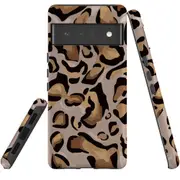 For Google Pixel 6 Pro Case Tough Protective Cover Leopard Pattern