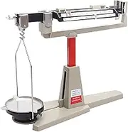 4 Rulers Laboratory Mechanical Scale, Precision Beam Mechanical Balance Scale Tray, Weighing Range 0.01g to 311g, Reading Accuracy 0.01g, No Need Battery, for School, Scientific Research