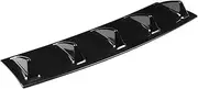 Universal Car Rear Bumper Fin Diffuser with Double-Sided Tape for Enhanced Aerodynamic Performance and (M 10 Inch 121 Outlet Holes)