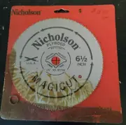 Vintage Nicholson File Co. 6-1/2” Magicut Rip Saw Blade New Original Package USA
