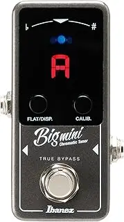 [Ibanez] BIGMINI Chromatic Guitar/Bass Pedal Tuner,Grey