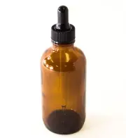 Botellas De Vidrio Ambar Con Cuentagotas De Vidrio - 2 De Cada Uno - 4 Oz De ...