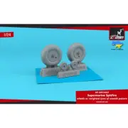 Supermarine Spitfire wheels Armory Models AR AW24402 For Plastic Model Kit 1:24